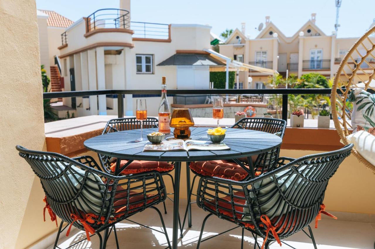 אדחה Amazing Renovated Pool View Apt, Aircon, 2 Min To Fanabe Beach מראה חיצוני תמונה