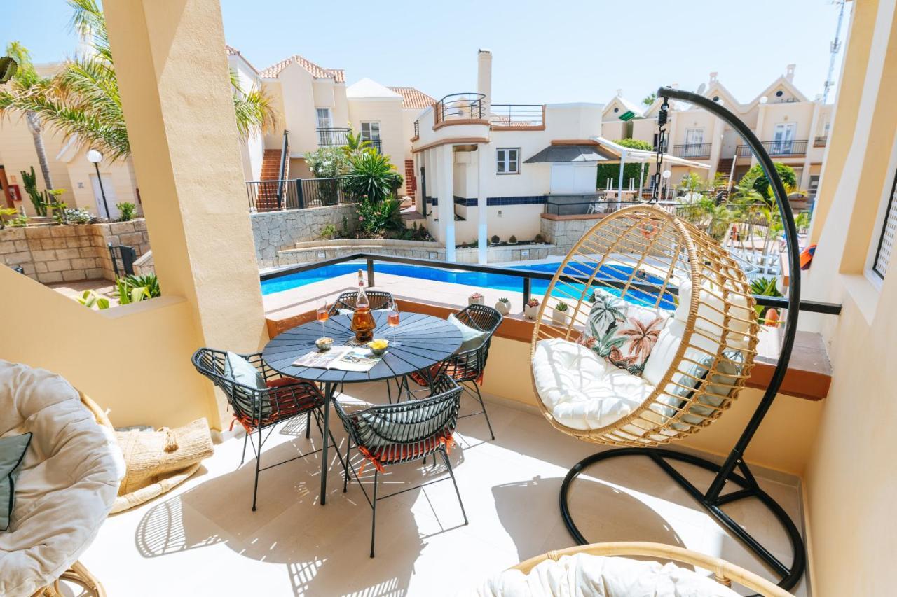 אדחה Amazing Renovated Pool View Apt, Aircon, 2 Min To Fanabe Beach מראה חיצוני תמונה
