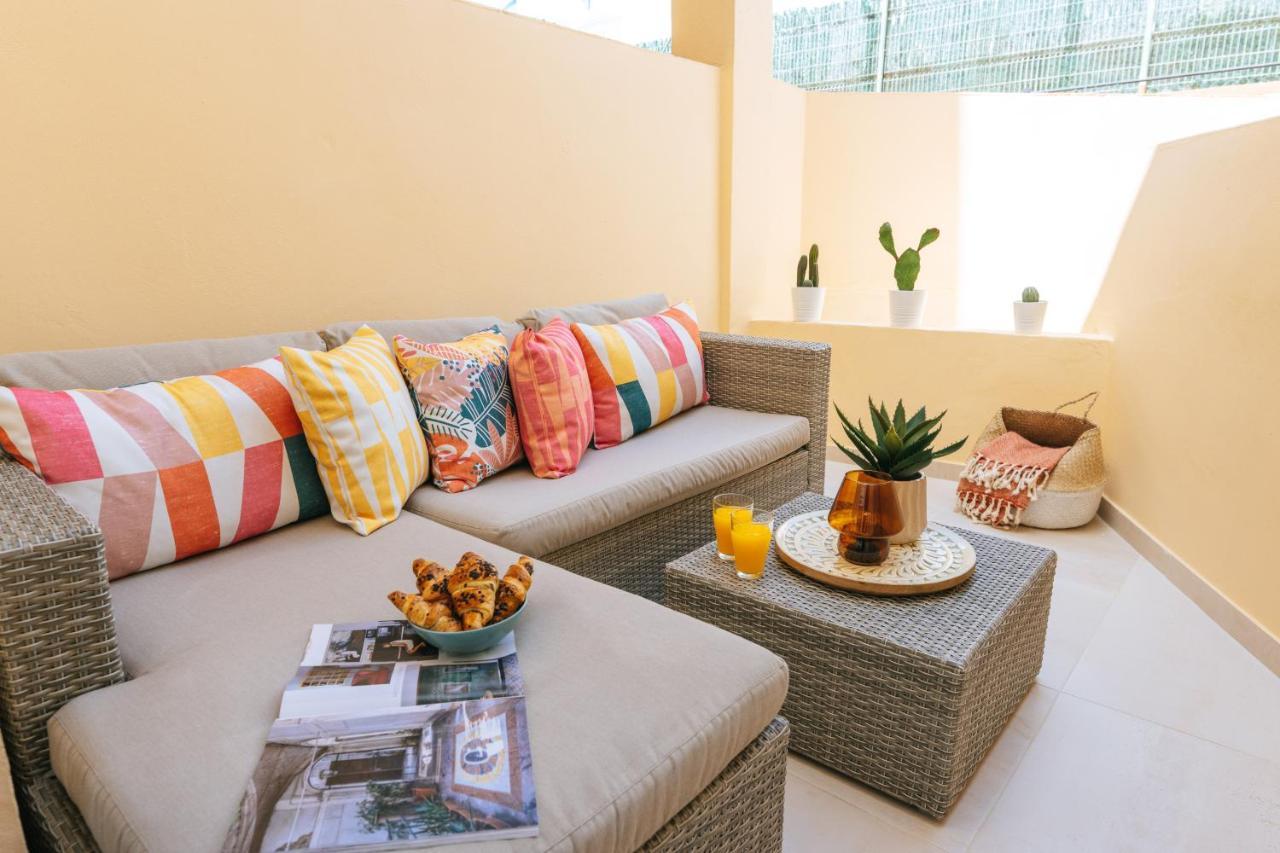 אדחה Amazing Renovated Pool View Apt, Aircon, 2 Min To Fanabe Beach מראה חיצוני תמונה