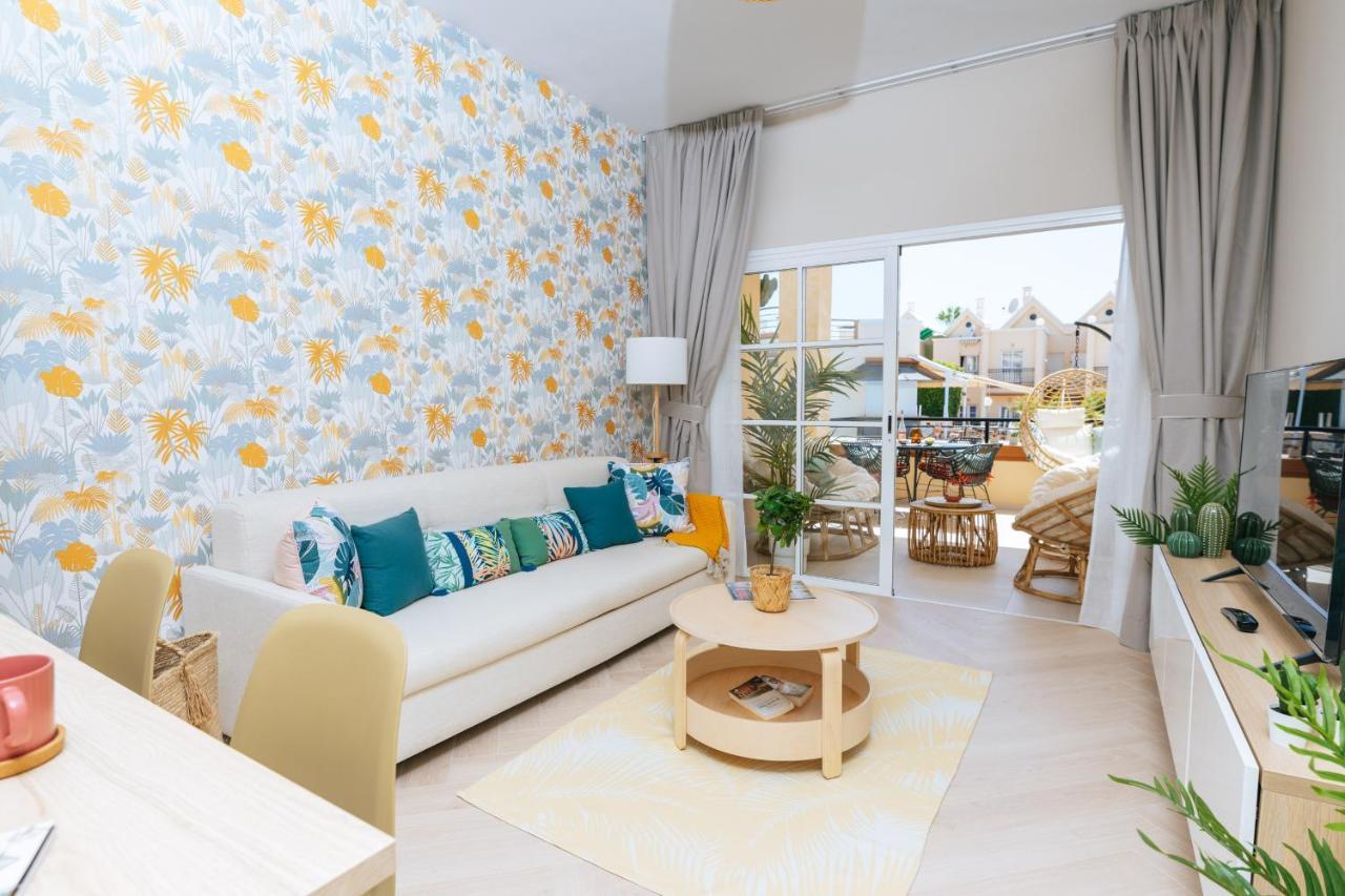 אדחה Amazing Renovated Pool View Apt, Aircon, 2 Min To Fanabe Beach מראה חיצוני תמונה
